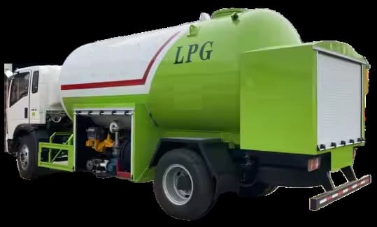 EcoFuel LPG Bobtail Tanker - Safe and Efficient LPG Transportation